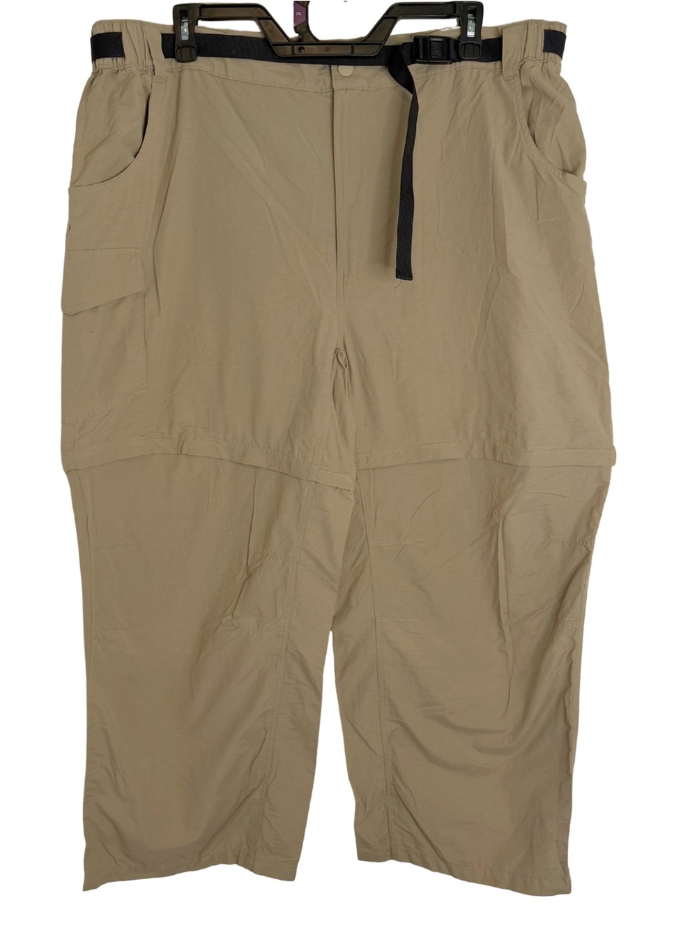 3/$20 Quest Men's Tan Lightweight Convertible Pants Size XXL